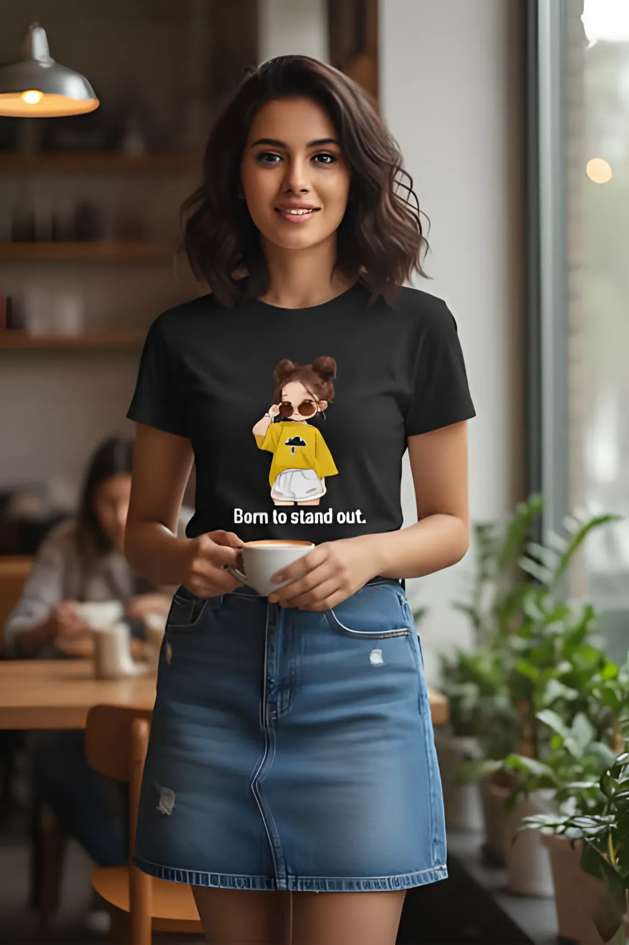 Women’s “Born to Stand Out” Graphic T-Shirt