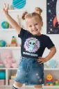 Kids Girls Cosmic Beats Graphic T-Shirt