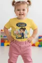 Kids “Future Boss” Cartoon Graphic T-Shirt